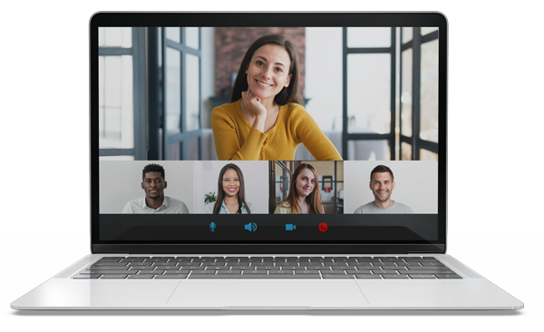 Clase online en videoconferencia Clase online en videoconferencia